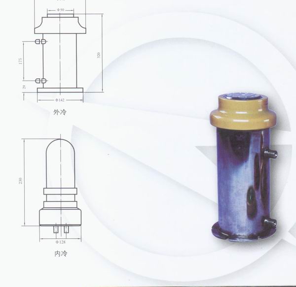 Water cooling capacitor
