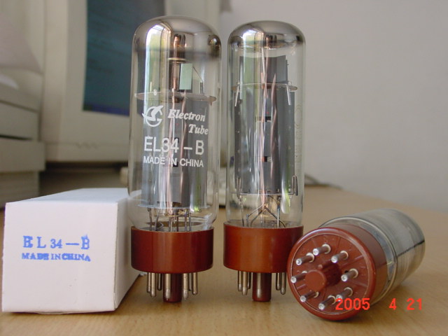EL34,EL34B SHUGUANG ELECTRON TUBE