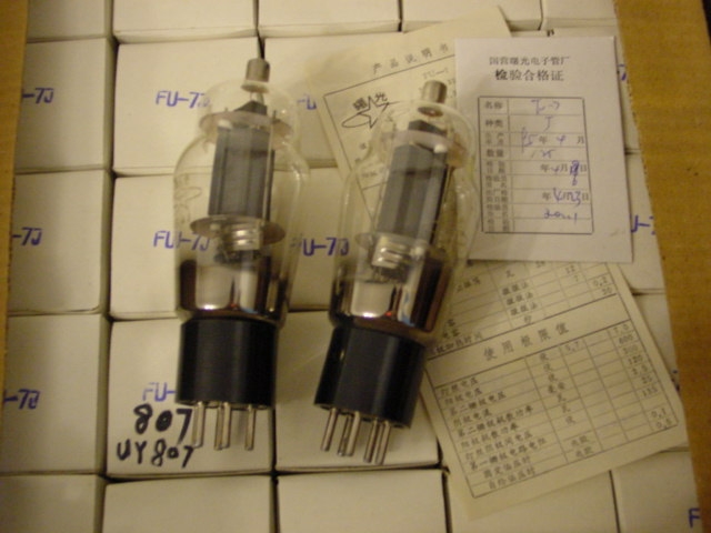 807,FU7 SHUGUANG ELECTRON TUBE