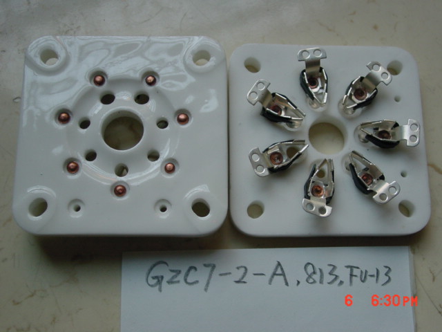 GZC7-2-A 813A 7PIN SOCKETS