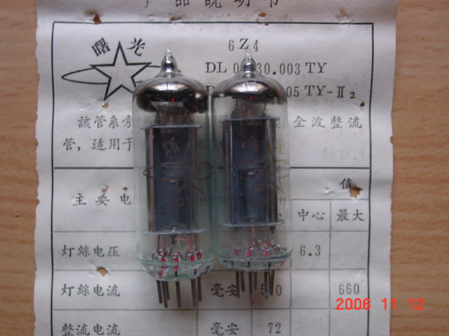 6Z4 Rectifiers